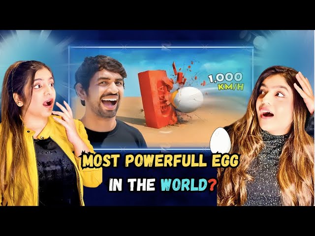 World's Most Powerful Egg🥚- 1000 Km/h | क्या यह अंडा ईंट को तोड़ सकता है ?| Reaction