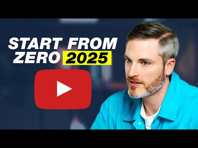 How to START a YouTube Channel in 2025: Beginners Guide to Growing From ZERO Subscribers!