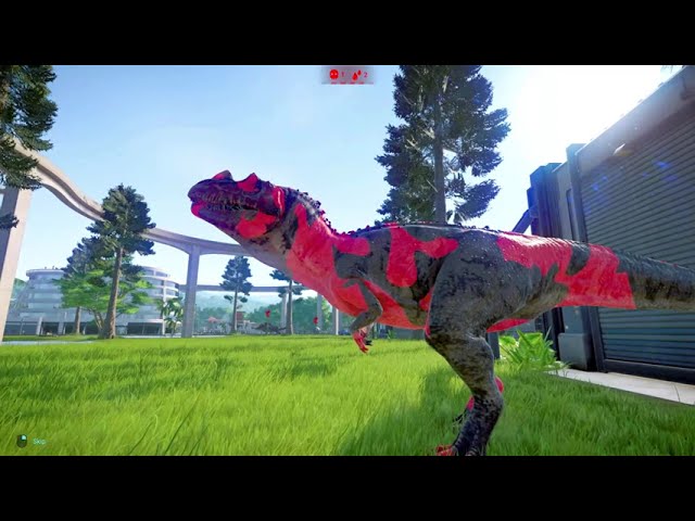 Hunting Jurassic world Evolution2 King Kong T rex Ankylosaurus Spinosaurus Mosasaurus Megalodon