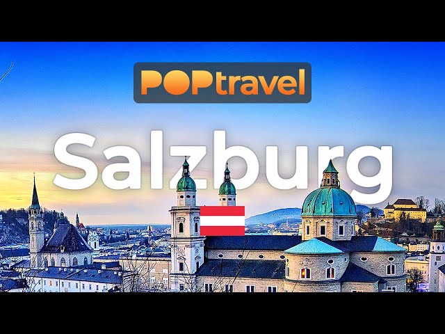 SALZBURG, Austria 🇦🇹 - Winter Tour - 4K HDR