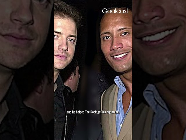 How The Rock Betrayed Brendan Fraser At His Lowest Point - Part 1 #shorts