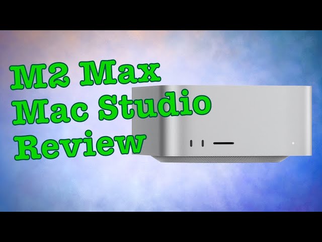 M2 Max Mac Studio Review