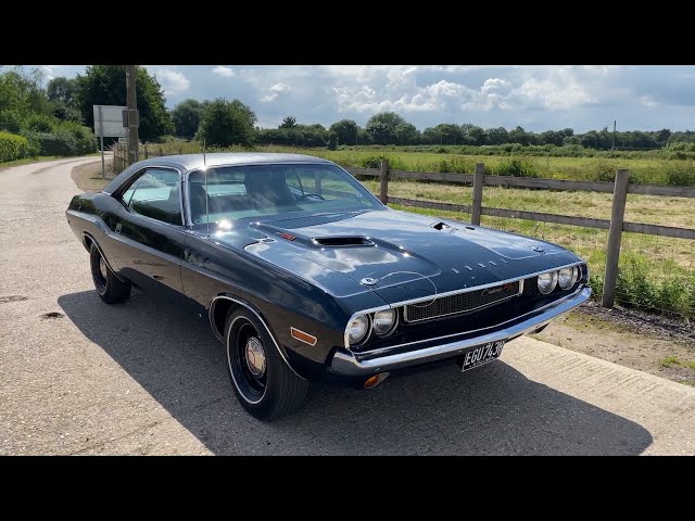 1970 Dodge Challenger R/T 440-6 Pack Survivor  | 4 Speed / TX9 Black