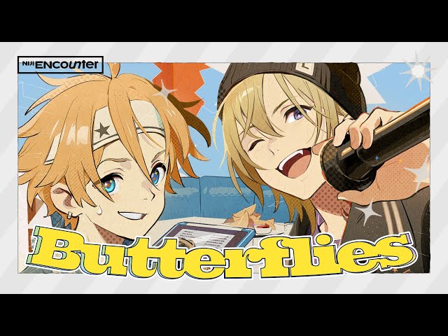 Luca Kaneshiro x Yu Q. Wilson「Butterflies」Official Music Video【NIJI ENcounter】