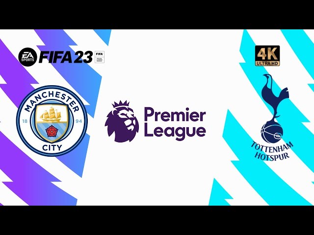 FIFA 23 Premier League | Match | Manchester City x Tottenham [4K] | Watch