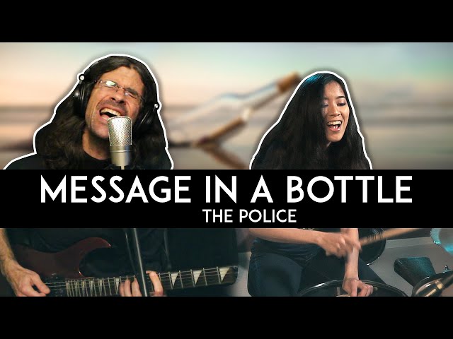 The Police - Message In A Bottle (drum cover by Christal ft. @DaveRucci )