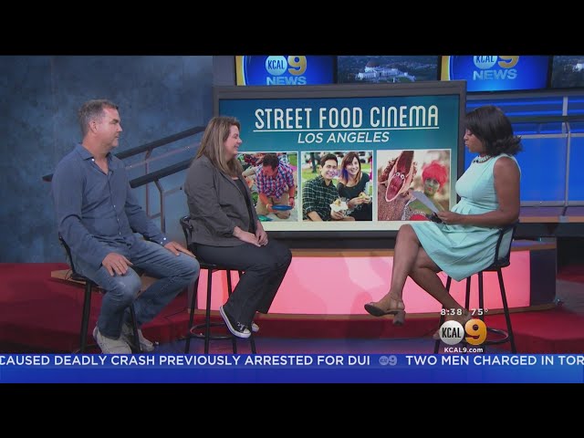 Street Food Cinema Founders Talk To KCAL9