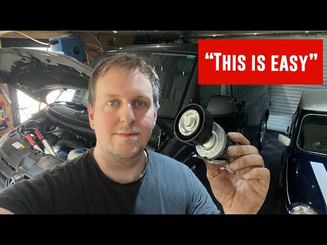 VW T5 2.0 TDI Aux Belt Tensioner Change