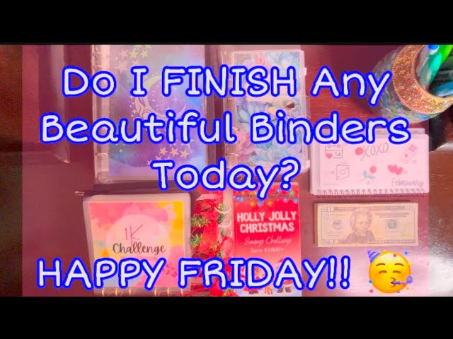 Saving MONEY Made Fun & Beautiful | Do I Finish Any Binders Today? #savings #savingmoney #retirement