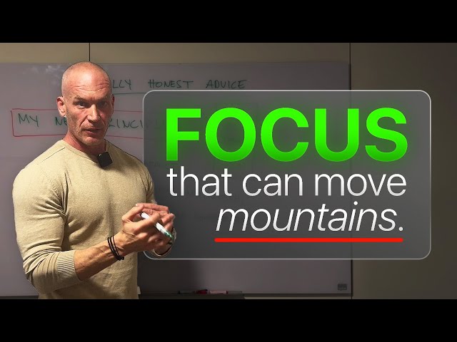 How I Learned That Focus Beats Discipline