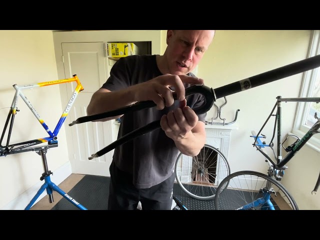 Third Time Lucky: Fitting Columbus Carbon Forks to a Vintage Colnago Frame | Bike Restoration