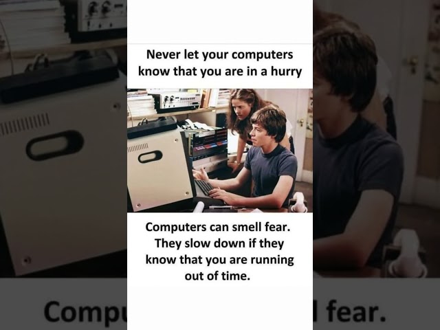 Your Computer Knows