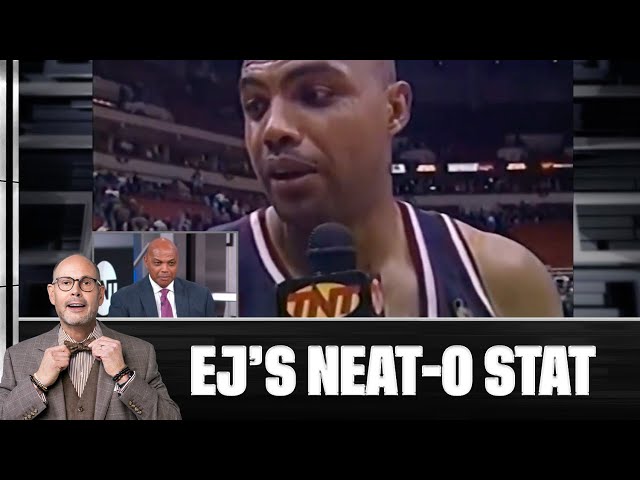 EJ Took Chuck Back in Time on Tonight's Neat-O 😆 | NBA on TNT