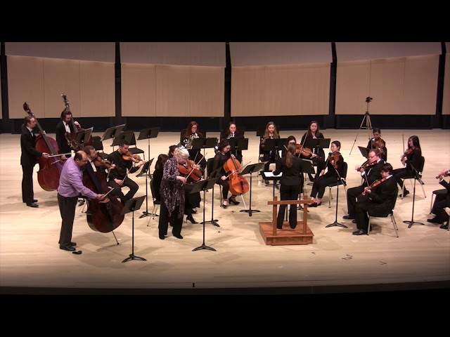 U of Iowa Chamber Orchestra: Dittersdorf, Sinfonia Concertante in D Major, IV. Allegro ma non troppo