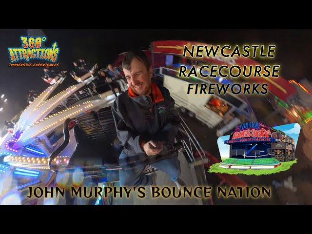 Bounce Nation Onride | Newcastle Racecourse 2024 | Immersive 360° 60 FPS | John Murphy |