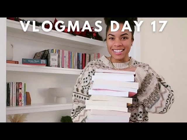 holiday books you need to read 📚 vlogmas day 17