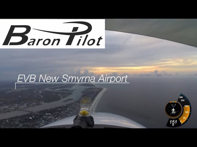 Flying Florida Shoreline With New Avidyne IFD550