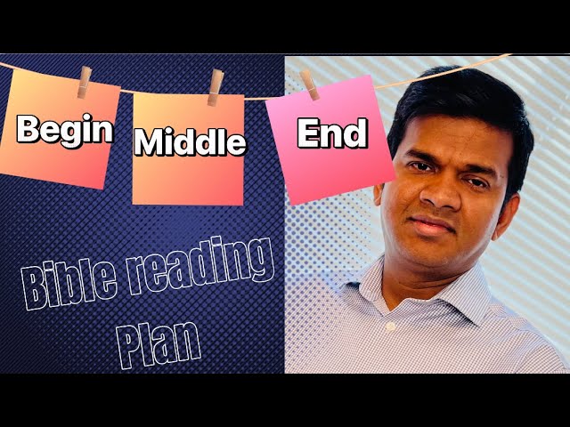 Chronological வேத வாசிப்பு Plan Explained | Tamil #chronological