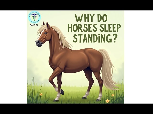 Why Horses Sleep Standing: The Surprising Reason!