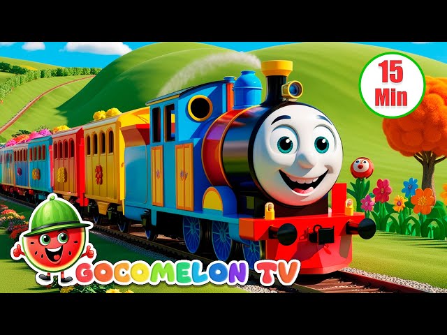 🌈 All Aboard the Colorful Train! 🚂 | Fun Way to Learn Colors for Kids