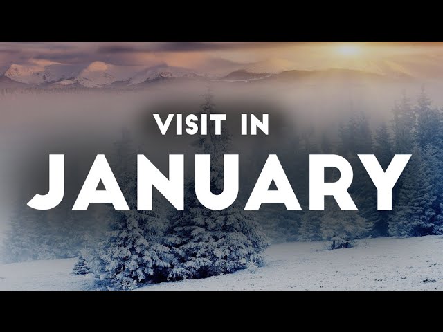 Top 10 Best Places to Visit in January 2024 | Bucket List Travel