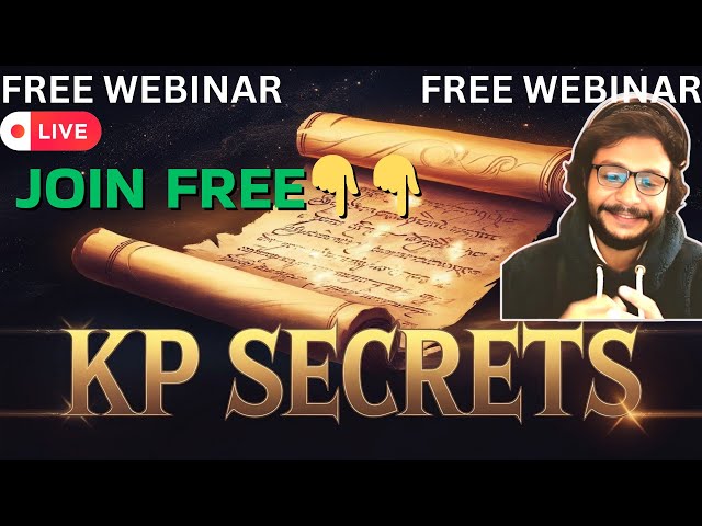 Unlock The Power Of Kp Astrology In 2025 With Our Exclusive Online Webinar - Absolutely Free!