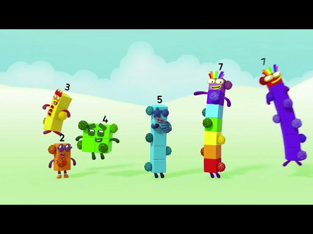 Numberblocks |Fluffies | Episode Clip