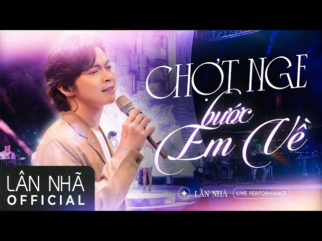 Lân Nhã - CHỢT NGHE BƯỚC EM VỀ | Live at River Flows In You | Tuyển Tập Tình Khúc Bất Hủ