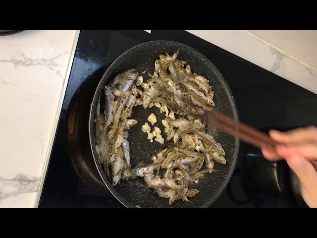 Instructions for making crispy fried goby fish