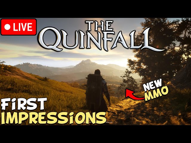 The Quinfall - New MMO - LIVE First Impressions "Is It Worth Playing?"