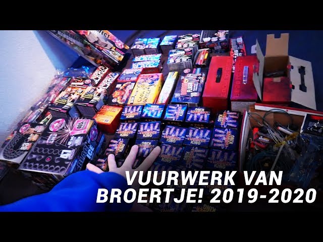 Vuurwerk Collectie van broertje 2019-2020! (NL + DE) 210,- EURO!