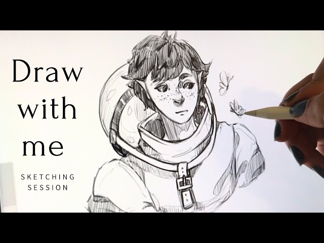 Draw with me - quick sketch / warm up