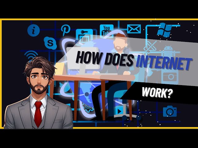 How Does the Internet Actually Work? 🤔 Explained Simply!