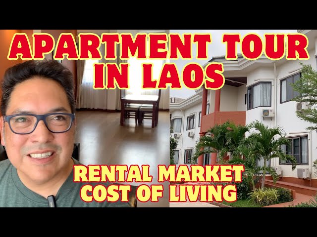 Apartment Tour in Laos | Rental Market | Cost of Living