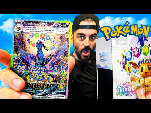 IT'S $1,500?! Opening Prismatic Evolutions Pokemon Cards