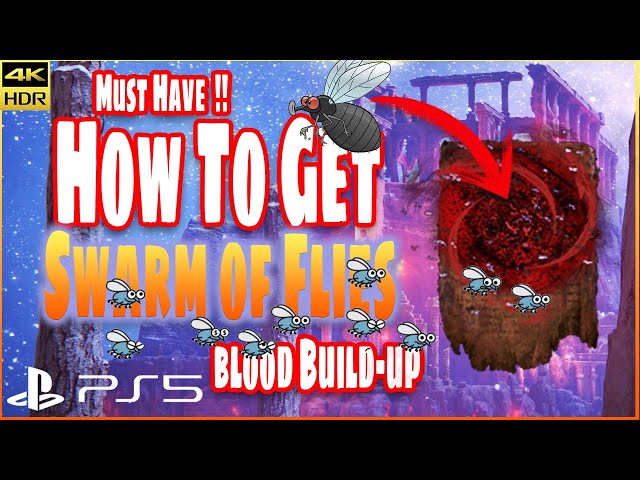 Swarm of Flies Incantation - (MUST HAVE !!) OP Blood Build-up | Elden Ring 4K HDR