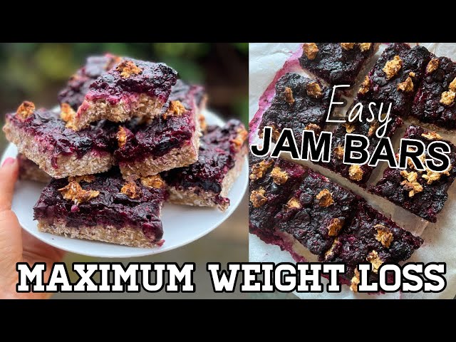 JAM BARS with hidden beans!