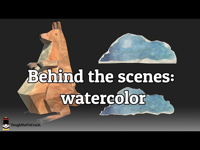 Watercolor effect and shader