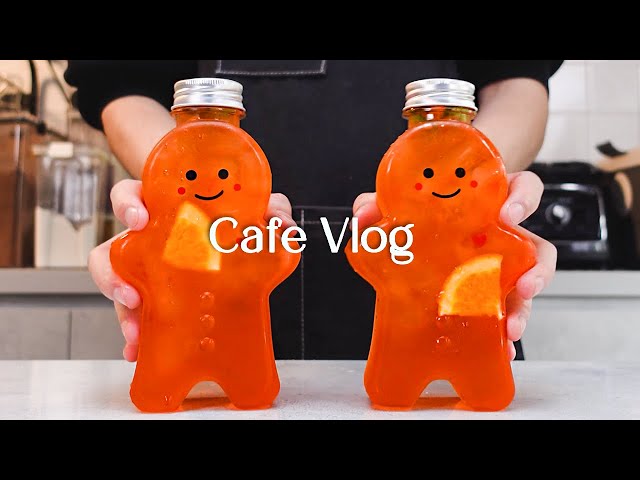 ☃️🧊얼음의 세계에 오신 것을 환영합니다🧊☃️카페브이로그/Cafe Vlog/ASMR/Tasty Coffee#69