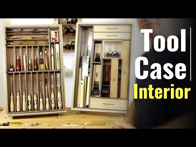 Hand Tool Cabinet Build (Interior) || How to Make Woodworking Hand Tool Cabinet