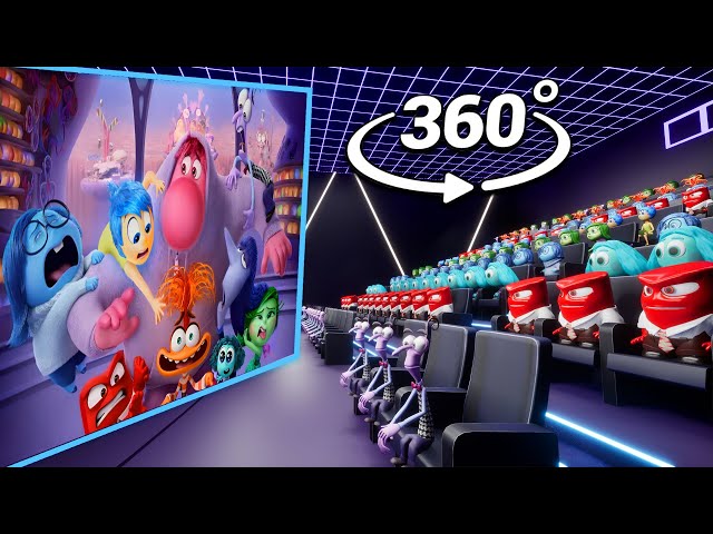 INSIDE OUT 2 All Movie Clips 360° - CINEMA HALL | 4K VR 360 Video