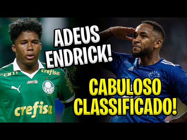 PALMEIRAS JOGA MAL NA DESPEDIDA DE ENDRICK - CRUZEIRO GARANTE VAGA E CAP PASSA VERGONHA EM CASA