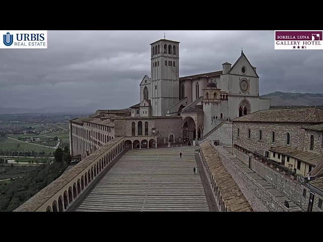 Assisi Live Webcam Basilica di San Francesco