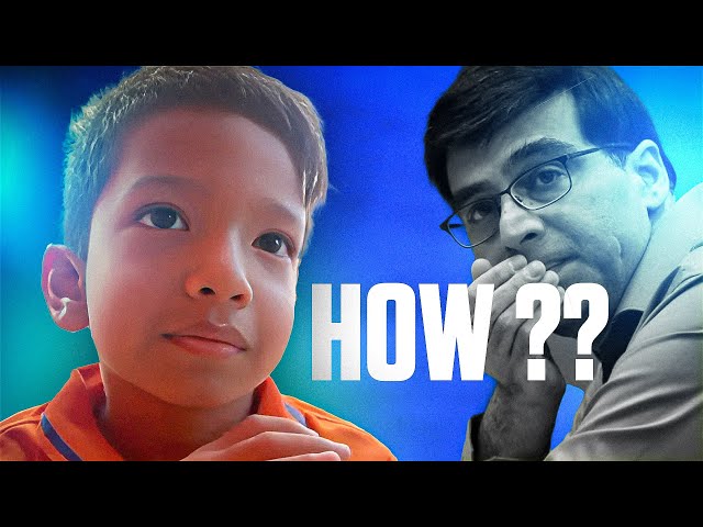 This Five-Year-Old Captured Vishy Anand's Queen | Kushaagra Agrawal