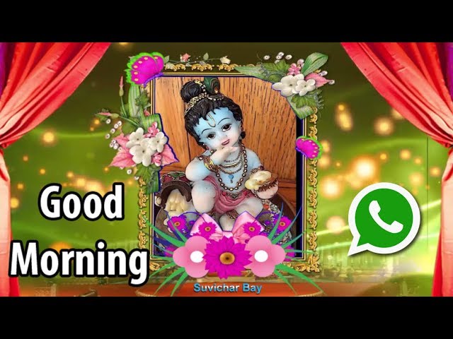 God Good Morning Video  | WhatsApp Status God Good Morning Video  - Suvicharbay