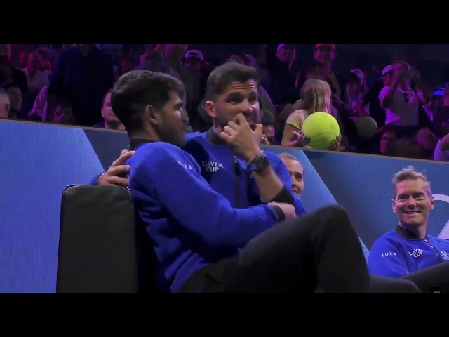 Alcaraz and Dimitrov are best friends now!