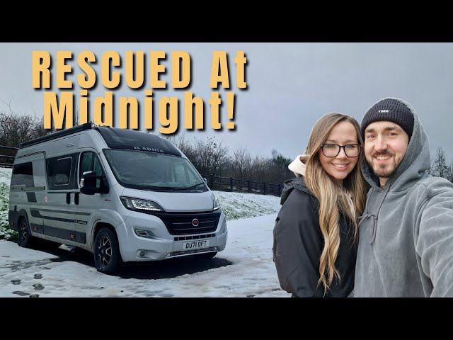 A Freezing Night and a Friendly Rescue | Vanlife UK