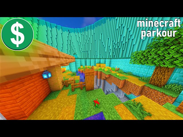 Minecraft Parkour Gameplay No Copyright 4K (1 HOUR)