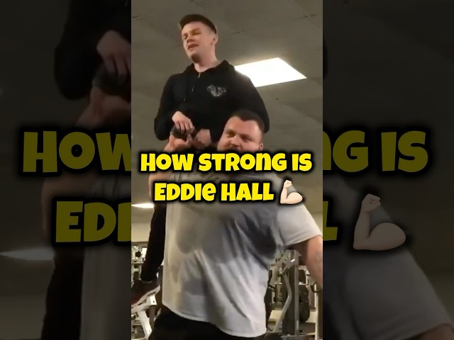 Eddie Hall has  Insane Power 😱 #shorts #gym