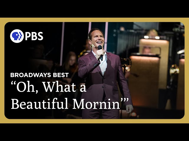 Patrick Wilson Performs "Oh, What a Beautiful Mornin" | Rodgers & Hammerstein's 80th Anniversary